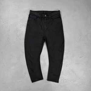 OAK NYC Tapered Banana Leg Black Denim Jeans Size 32